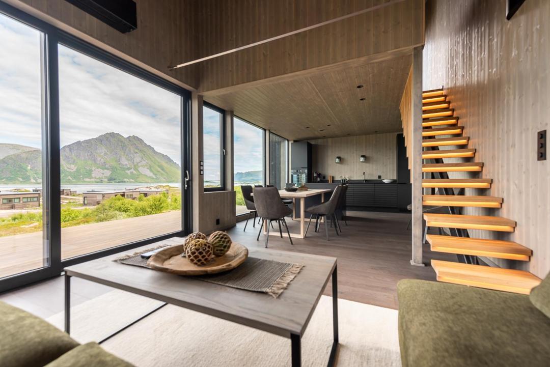 Hoda Cabin - Luxury Lodge With Jacuzzi And Sauna Lyngvaeret Ngoại thất bức ảnh